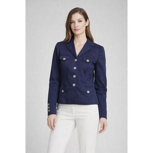 Lauren Ralph Lauren Navy Cropped Blazer Jacket Women Size 2
